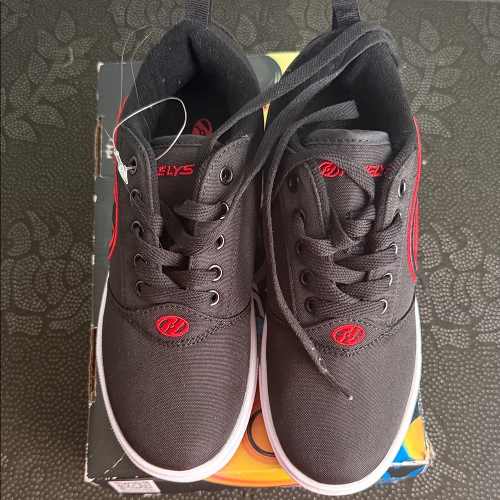 Heelys Black and Red Roller Shoes